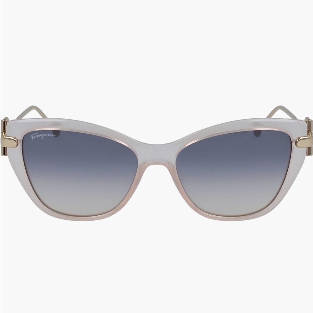 Salvatore Ferragamo Women's Sunglasses - Gray and Gold